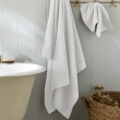 Drap de bain Softy 100 x 150 cm &ndash; &Eacute;ponge Zero Twist 100% coton peign&eacute; 600 g/m&sup2; &ndash; Galet, image n° 2