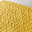 Prot&egrave;ge-Canap&eacute; Matelass&eacute; 279 x 179 cm &ndash; Microfibre Unie &ndash; LOUNGE Jaune, image n° 2