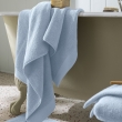 Drap de douche Softy 70 x 140 cm &ndash; &Eacute;ponge Zero Twist 100% coton peign&eacute; 600 g/m&sup2; &ndash; Azur, image n° 2