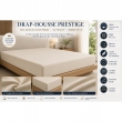 Drap-Housse 180 x 200 cm Prestige Sable &ndash; Satin de Coton Peign&eacute; 120 fils/cm&sup2; &ndash; Bonnet 30 cm, image n° 2