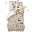 Parure de lit 1 place ISIDORE 140 x 200 cm &ndash; R&eacute;versible &ndash; 100% coton 57 fils, image n° 2