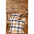 Taie d&rsquo;oreiller 63 x 63 cm Flanelle de coton BASILE &ndash; Carreaux, image n° 4