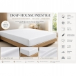 Drap-Housse 180 x 200 cm Prestige Blanc &ndash; Satin de Coton Peign&eacute; 120 fils/cm&sup2; &ndash; Bonnet 30 cm, image n° 2