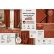 Lot de 2 Rideaux Blackout Terracotta 140 x 260 cm &ndash; Occultant Polaire &ndash; Galon Fronceur, image n° 2