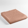 Drap plat 1 personne &ndash; 180 x 290 cm &ndash; coton 57 fils Lina Blsuh &ndash; finition point bourdon, image n° 2