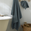 Drap de bain Softy 100 x 150 cm &ndash; &Eacute;ponge Zero Twist 100% coton peign&eacute; 600 g/m&sup2; &ndash; Orage, image n° 3