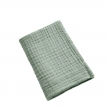 Serviette Invité Gaïa 30 x 50 cm – Gaze de Coton Unie Eucalyptus, image n° 1