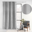 Rideau à Œillets 140 x 260 cm – Chambray Uni Select Gris, image n° 2