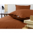 Taie d’oreiller 63 x 63 cm – Flanelle chaude – Collection Candice – Coloris Tomette, image n° 4