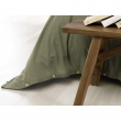 Housse de Couette Chaude 240 x 220 cm – Flanelle Unie – Candice Romarin, image n° 3