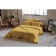 Housse de couette 260 x 240 cm – Double gaze de coton – Collection Gaïa – Coloris Safran, image n° 3