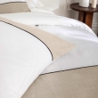 Parure de lit 260 x 240 cm – Coton 57 fils & coton tissé GABRIELLE, image n° 3