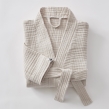 peignoir kimono mixtPeignoir Kimono Mixte S/M – Double Gaze de Coton Gaïa Pampae s/m gaze de coton unie gaïa pampa, image n° 1