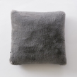 Coussin Déhoussable 45 x 45 cm en Fausse Fourrure – Loup, image n° 5