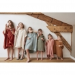 Poncho Enfant Mixte 2/5 Ans en Gaze de Coton – Coloris Terracotta, image n° 7