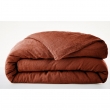 Housse de Couette 240 x 220 cm – Lin Lavé Français Luxe Soline – Paprika, image n° 4