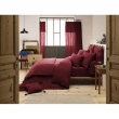 Housse de couette 200 x 200 cm en double gaze de coton – Bordeaux, image n° 1