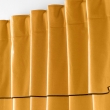 Rideau &agrave; passants cache-volants en coton &ndash; 140 x 240 cm &ndash; Mistraline Jaune, image n° 3