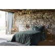 Drap Plat en Lin Lavé 270 x 300 cm – Soline Ardoise, image n° 3