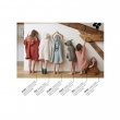 Poncho Enfant Mixte 2/5 Ans en Gaze de Coton – Coloris Camel, image n° 5