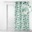Rideau &agrave; &OElig;illets 140 x 260 cm &ndash; Polyester Imprim&eacute; &ndash; Amazonia Vert, image n° 2