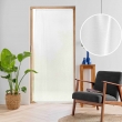 Voilage passe-tringle 90 x 200 cm – Voile sablé Lissea Blanc, image n° 4