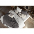 Housse de couette 260 x 240 cm – Double gaze de coton – Collection Gaïa – Coloris Gris Perle, image n° 6