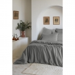 Housse de Couette 260 x 240 cm – Lyocell Uni Lysandre Gris Anthracite, image n° 3