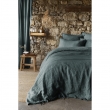 Housse de Couette 240 x 220 cm – Lin Lavé Français Luxe Soline – Ardoise, image n° 2