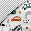 Housse de couette enfant 140 x 200 cm + 1 taie – Coton 42 fils – PTI BOLIDE, image n° 3