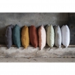 Taie d'oreiller en double gaze de coton – 50 x 70 cm – Bordeaux, image n° 4