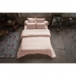 Housse de couette 260 x 240 cm – Double gaze de coton – Collection Gaïa – Coloris Rose, image n° 1