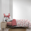 Housse de couette enfant réversible 140x200 cm – 100% coton – Motif faon BICHETTE – 42 fils, image n° 7