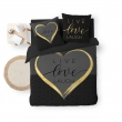 Housse de couette 260 x 240 cm + 2 taies – Coton 42 fils – Imprimé placé Crazy Love, image n° 5
