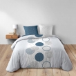 Parure de lit 3 pièces – Housse de couette 240 x 220 cm + 2 taies – 100 % coton – Voie Lactée, image n° 6