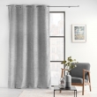 Rideau à Œillets 140 x 260 cm – Chambray Uni Select Gris, image n° 4