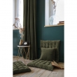 Rideau Ajustable + 8 Anneaux Pince &ndash; Velours de Coton C&eacute;sar &ndash; 140 x 270 cm - Thym, image n° 5
