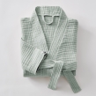 Peignoir Kimono Mixte S/M – Double Gaze de Coton Gaïa Eucalyptus, image n° 1