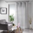 Voilage &agrave; anneaux 140 x 240 cm &ndash; Voile tiss&eacute; Milza Anthracite, image n° 3