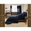 Housse de couette 200 x 200 cm en double gaze de coton – Bleu marine, image n° 1