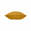 Coussin Déco 40x40 cm – Polyester Uni – Déhoussable – Ocre lumineux, image n° 2