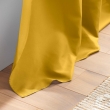 Rideau à œillets 140 x 260 cm en microfibre unie – Absolu Moutarde, image n° 4