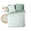 Housse de couette réversible 240 x 220 cm – Coton 57 fils Malia Sauge, image n° 4