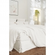 Housse de Couette 260 x 240 cm – Lin Lavé Français Luxe Soline – Blanc, image n° 4