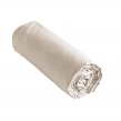 Drap-housse 1 personne Ambre Pampa – 90 x 190 cm – Bonnet 30 cm – Coton 57 fils/cm², image n° 1