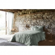 Drap Housse en Lin Lavé 180 x 200 cm – Soline Eucalyptus, image n° 3