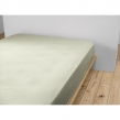 Drap Housse Double Gaze de Coton Vert d'eau – 200 x 200 cm – Bonnet 30 cm, image n° 2