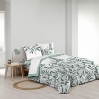Parure de draps 4 pièces réversible – 100 % coton – Imprimé 57fils/cm² Eldorado, image n° 1