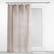 Voilage à anneaux 140 x 240 cm – Voile tissé Milza Noisette, image n° 1