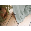 Rideau ajustable + 8 anneaux pince &ndash; Gaze de coton &ndash; 140 x 300 cm &ndash; Eucalyptus &ndash; Ga&iuml;a, image n° 4
